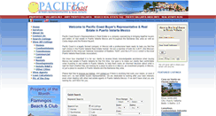 Desktop Screenshot of pacificcoastmexico.com